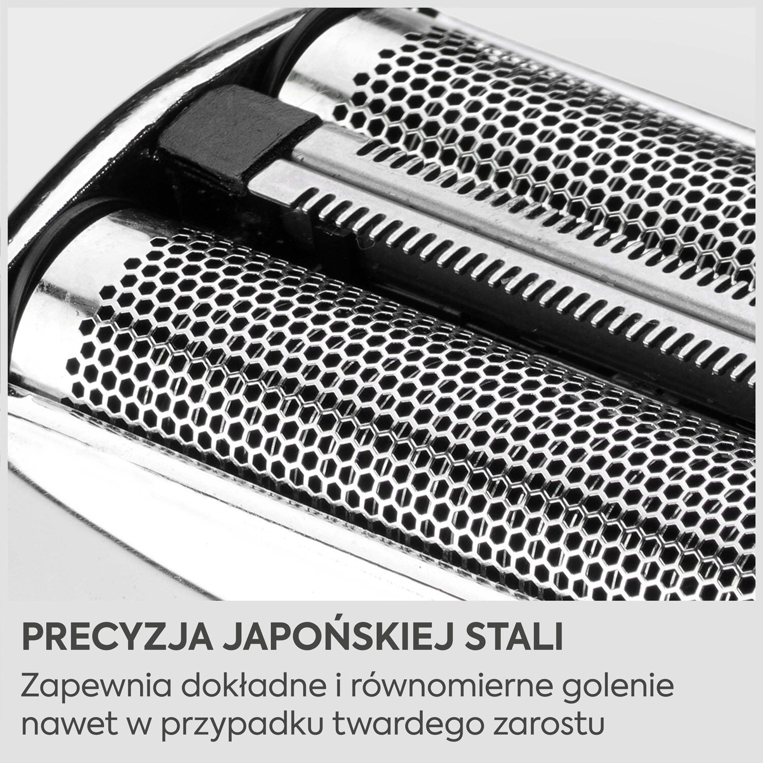 Golarka foliowa Super-X Metal Series (dwugłowicowa, srebrna)